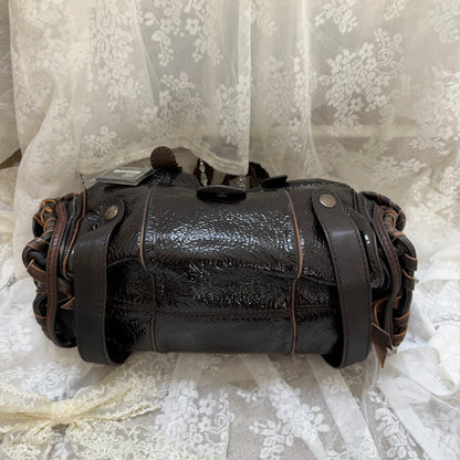 CHLOE VINTAGE SILVERADO BAG IN PATENT LEATHER