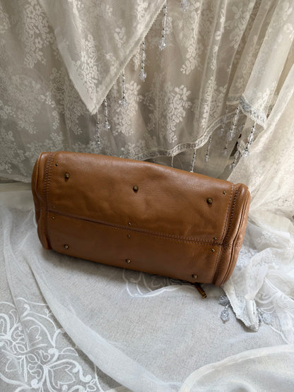 CHLOE VINTAGE PADDINGTON BAG IN BROWN