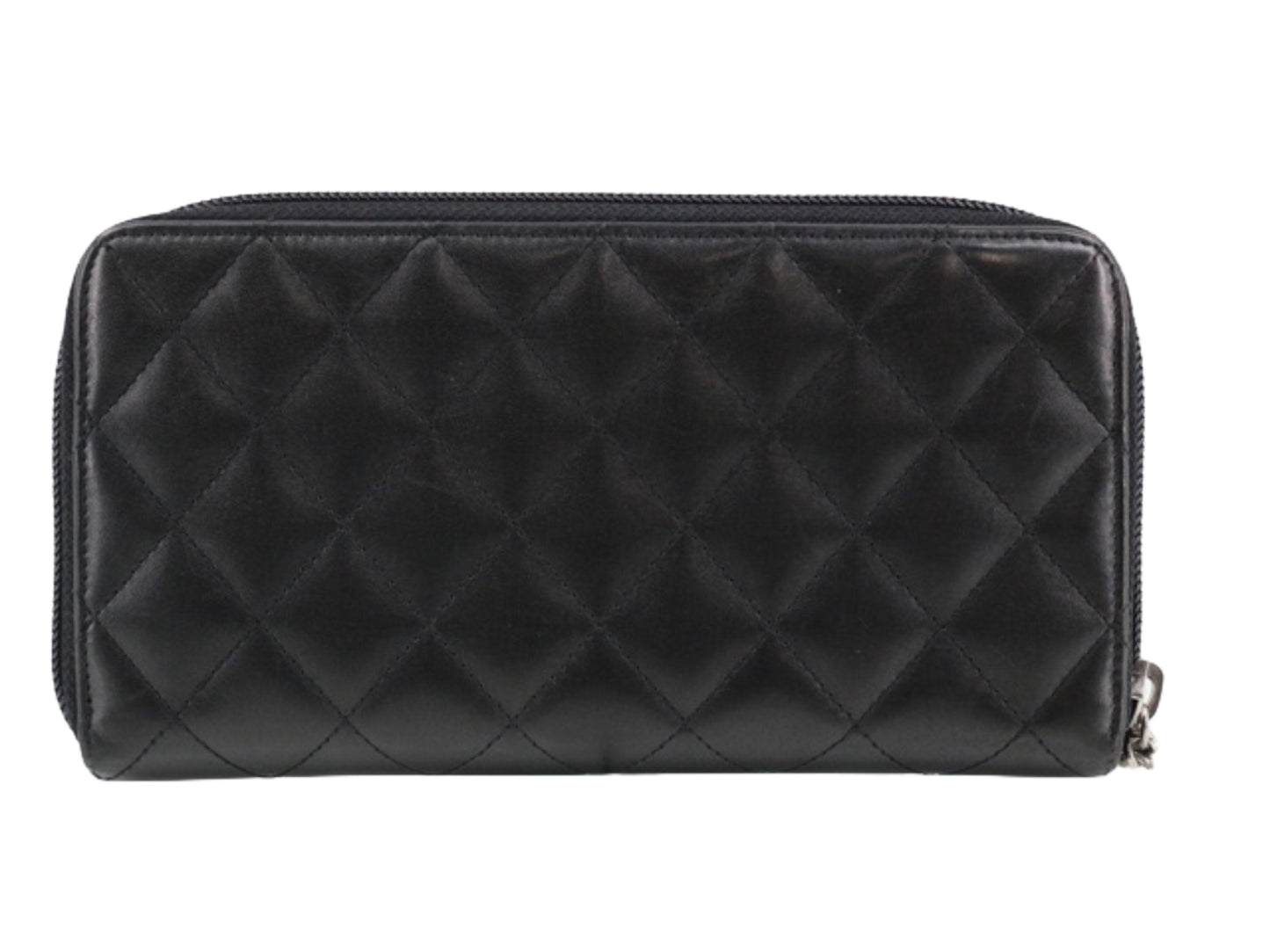 chanel cambon lambskin wallet clutch bag