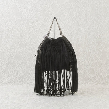xovintage VINTAGE Stella McCartney Falabella Fringe Shaggy Deer Tote - Shopper Bags