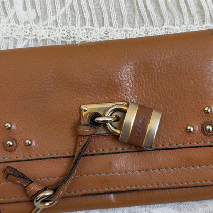 xovintage Chloé vintage clutch wallet in brown -