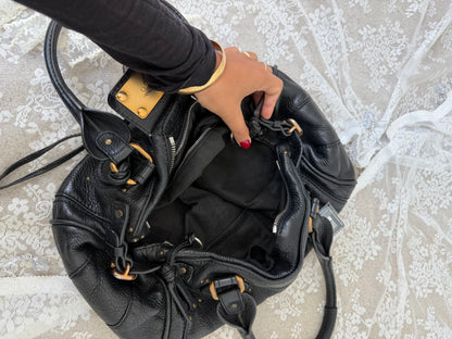 CHLOE VINTAGE PADDINGTON BAG IN BLACK