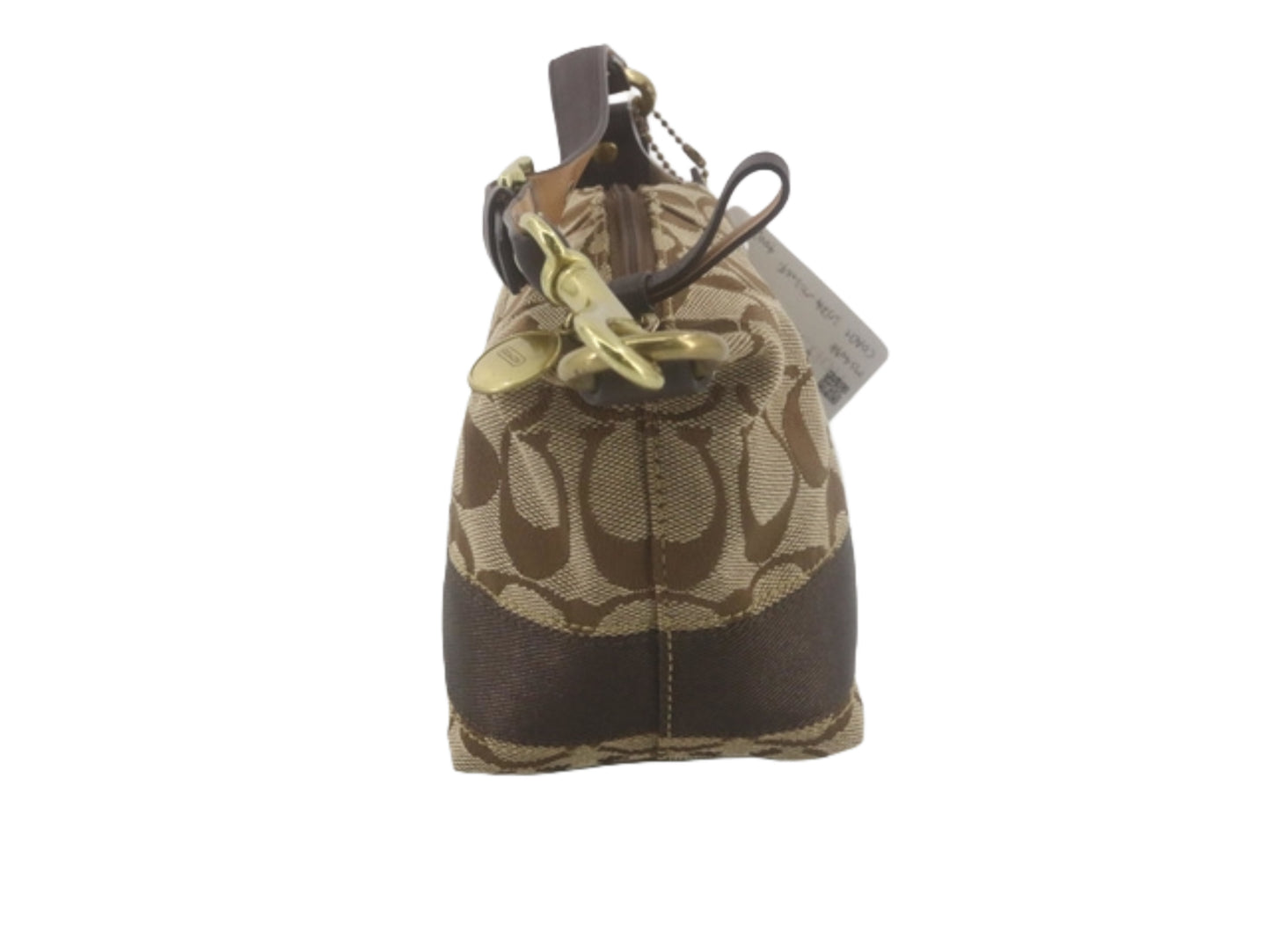coach cute mini brown bag