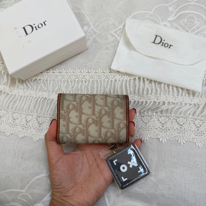 xovintage dior vintage romantique key wallet - Wallets