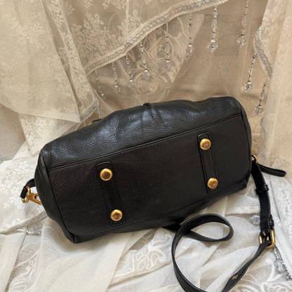 xovintage MARC BY MARC JACOBS BLACK VINTAGE CLASSIC Q BAG - Handbags