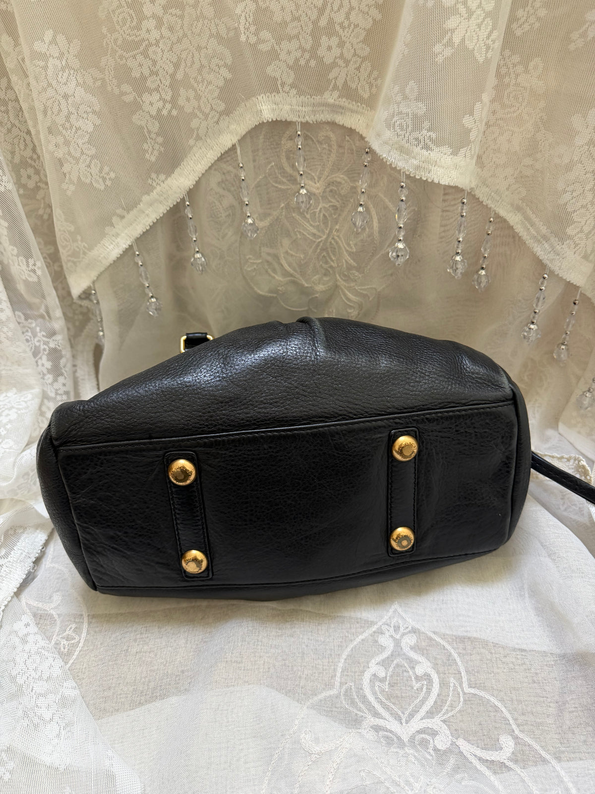 MARC BY MARC JACOBS BLACK VINTAGE CLASSIC Q GROOVEE BAG