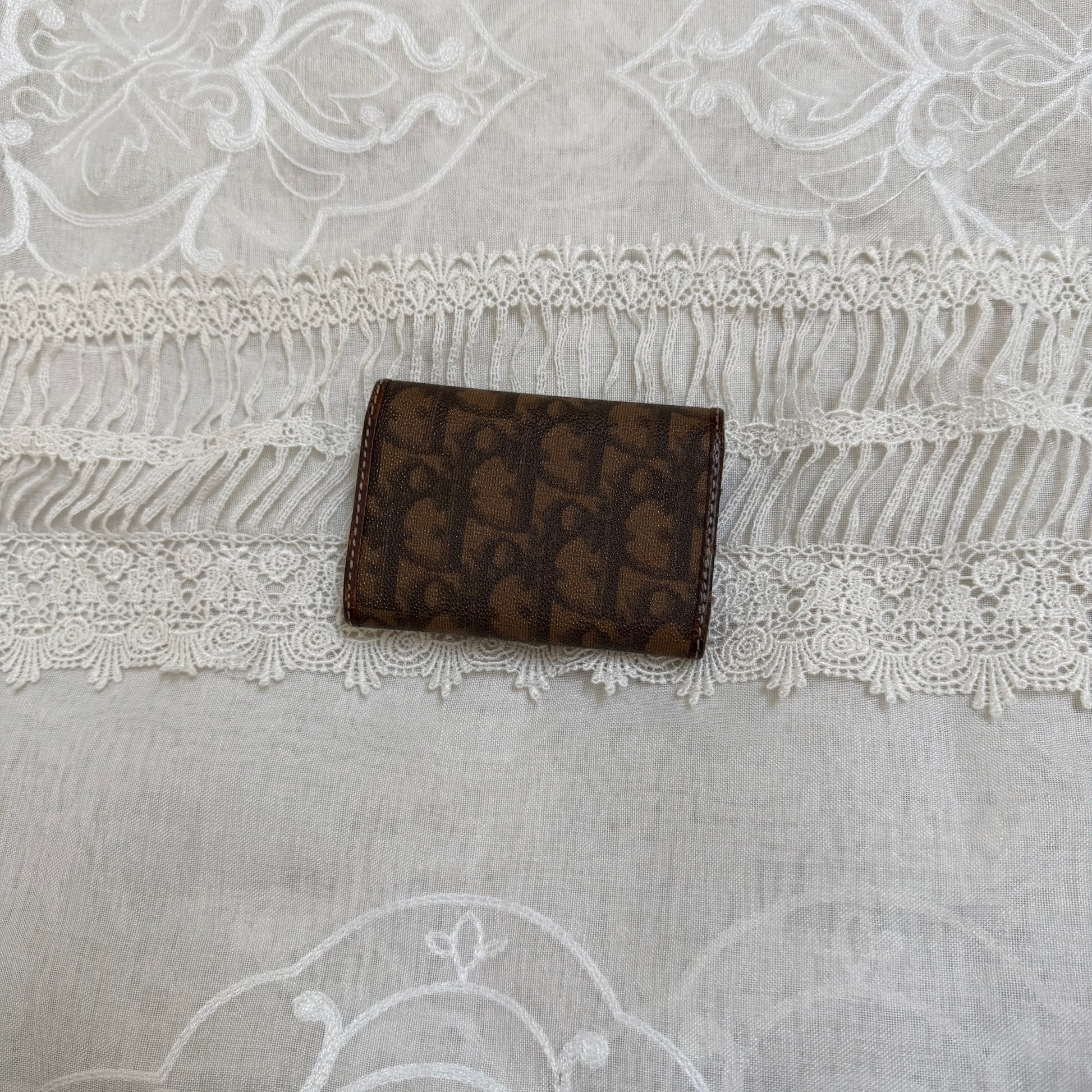 xovintage dior vintage romantique key wallet - Wallets