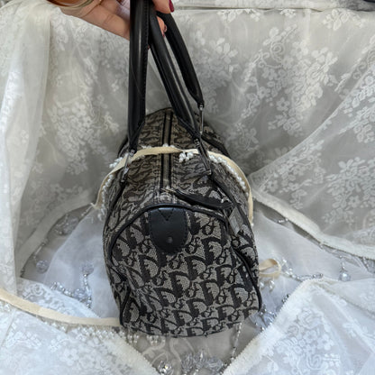 xovintage pre-loved dior padlock detail trotter speedy bag - Handbags