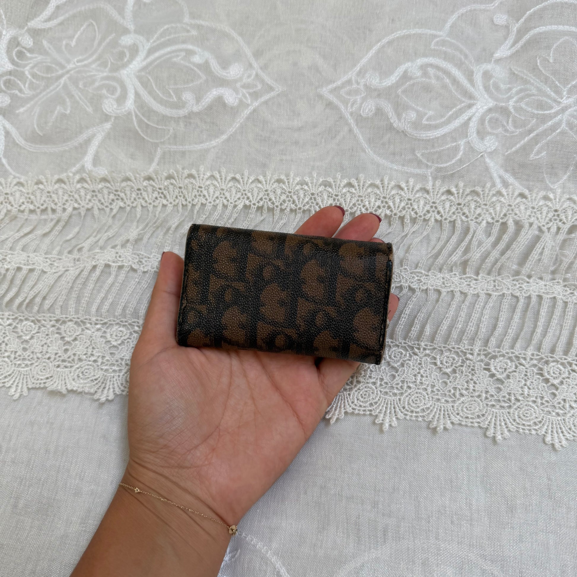 xovintage dior vintage romantique key wallet - Wallets
