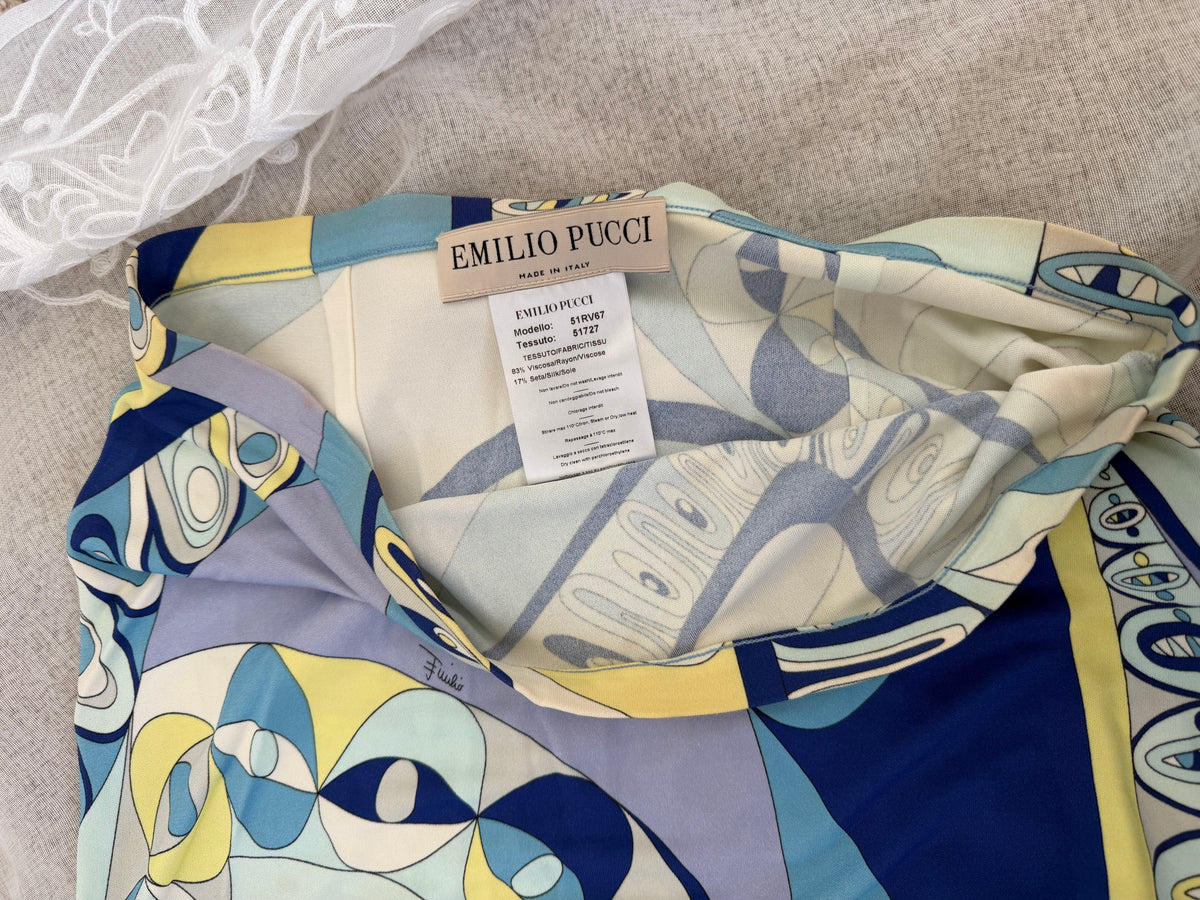 xovintage emilio pucci vintage knee length skirt - Skirts