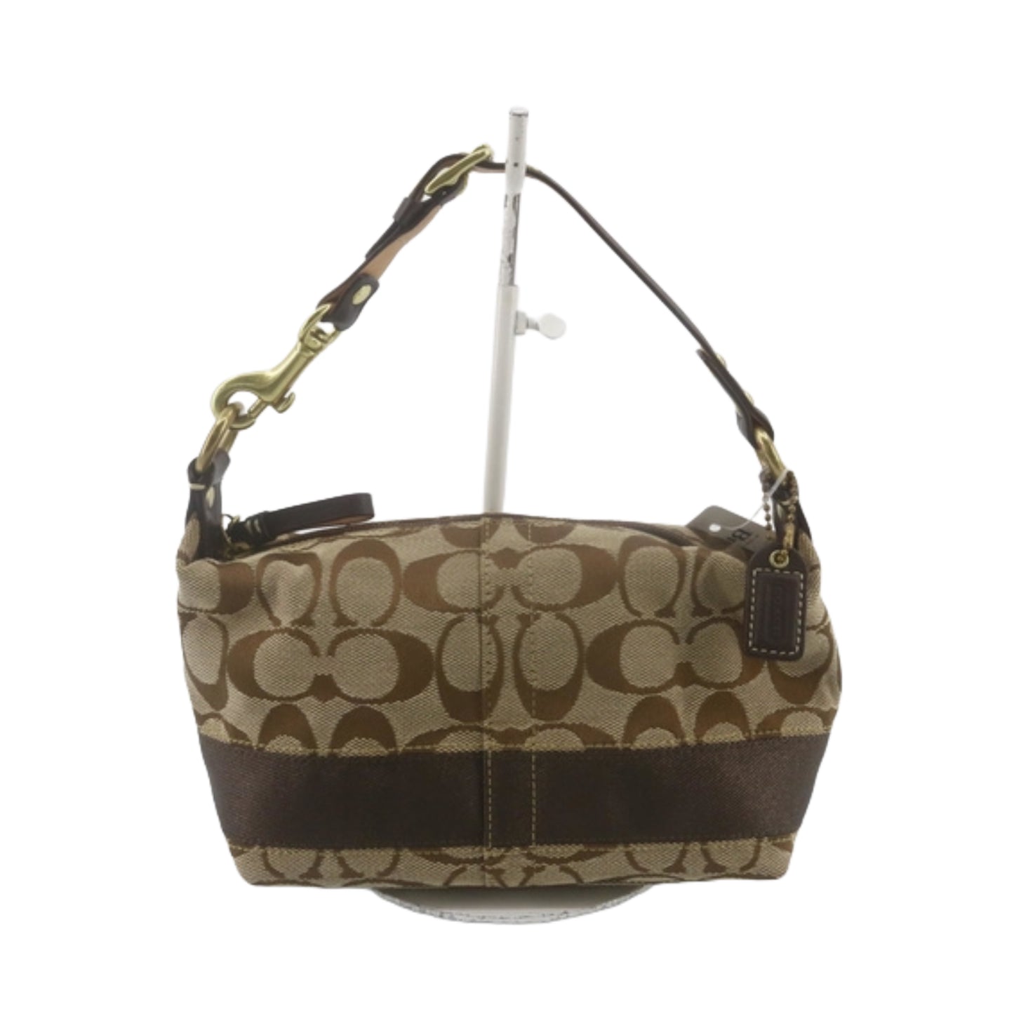 coach cute mini brown bag