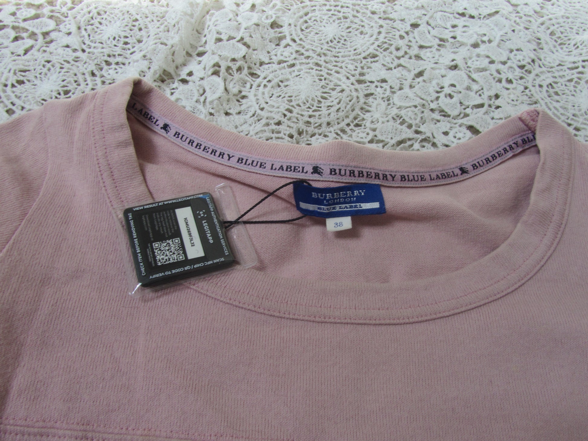 burberry blue label dress with two tags