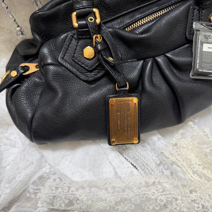 MARC BY MARC JACOBS BLACK VINTAGE CLASSIC Q GROOVEE BAG