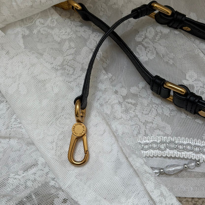 MARC BY MARC JACOBS BLACK VINTAGE CLASSIC Q GROOVEE BAG