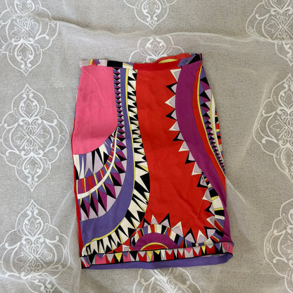 xovintage emilio pucci vintage knee length skirt - Skirts