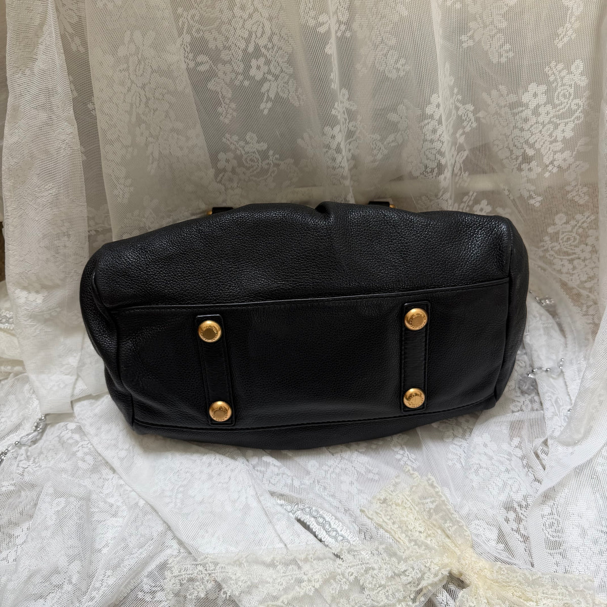 MARC BY MARC JACOBS BLACK VINTAGE CLASSIC Q GROOVEE BAG