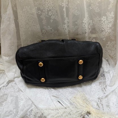 MARC BY MARC JACOBS BLACK VINTAGE CLASSIC Q GROOVEE BAG