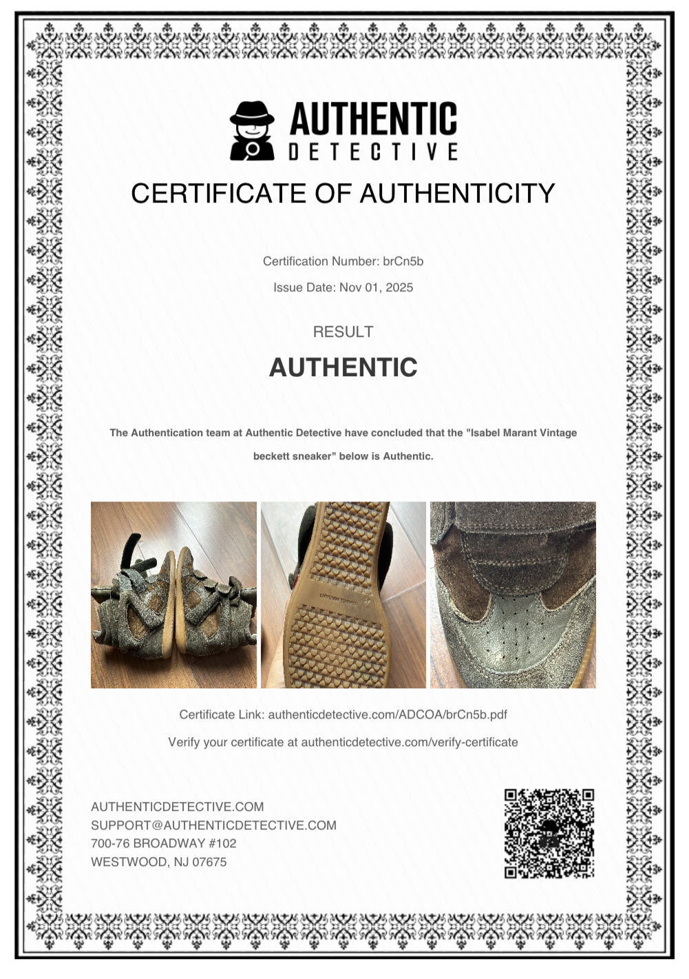 pre loved isabel marant chocolate brown beckett sneakers (size 41)