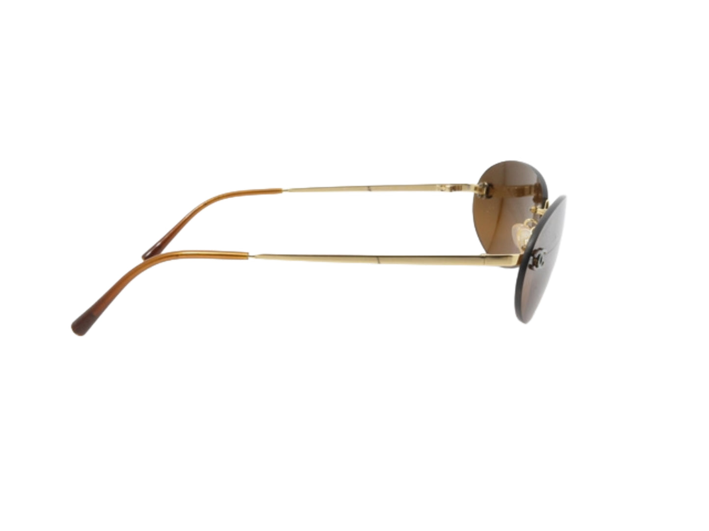 chanel vintage rimless 4013 sunglasses