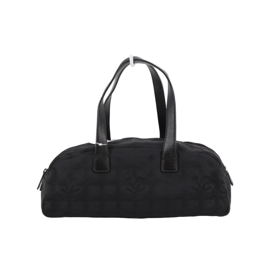 Chanel Black 2002 Travel Line Choco Bar Bag