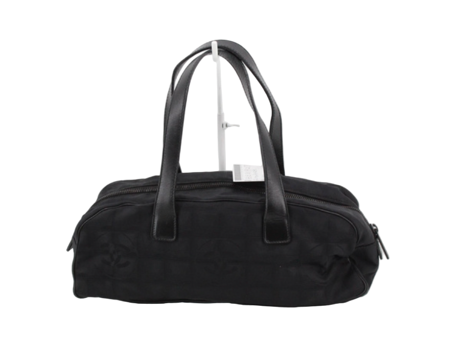 Chanel Black 2002 Travel Line Choco Bar Bag