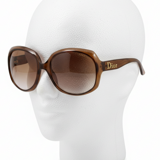 Christian Dior Brown Vintage 2000s Sunglasses