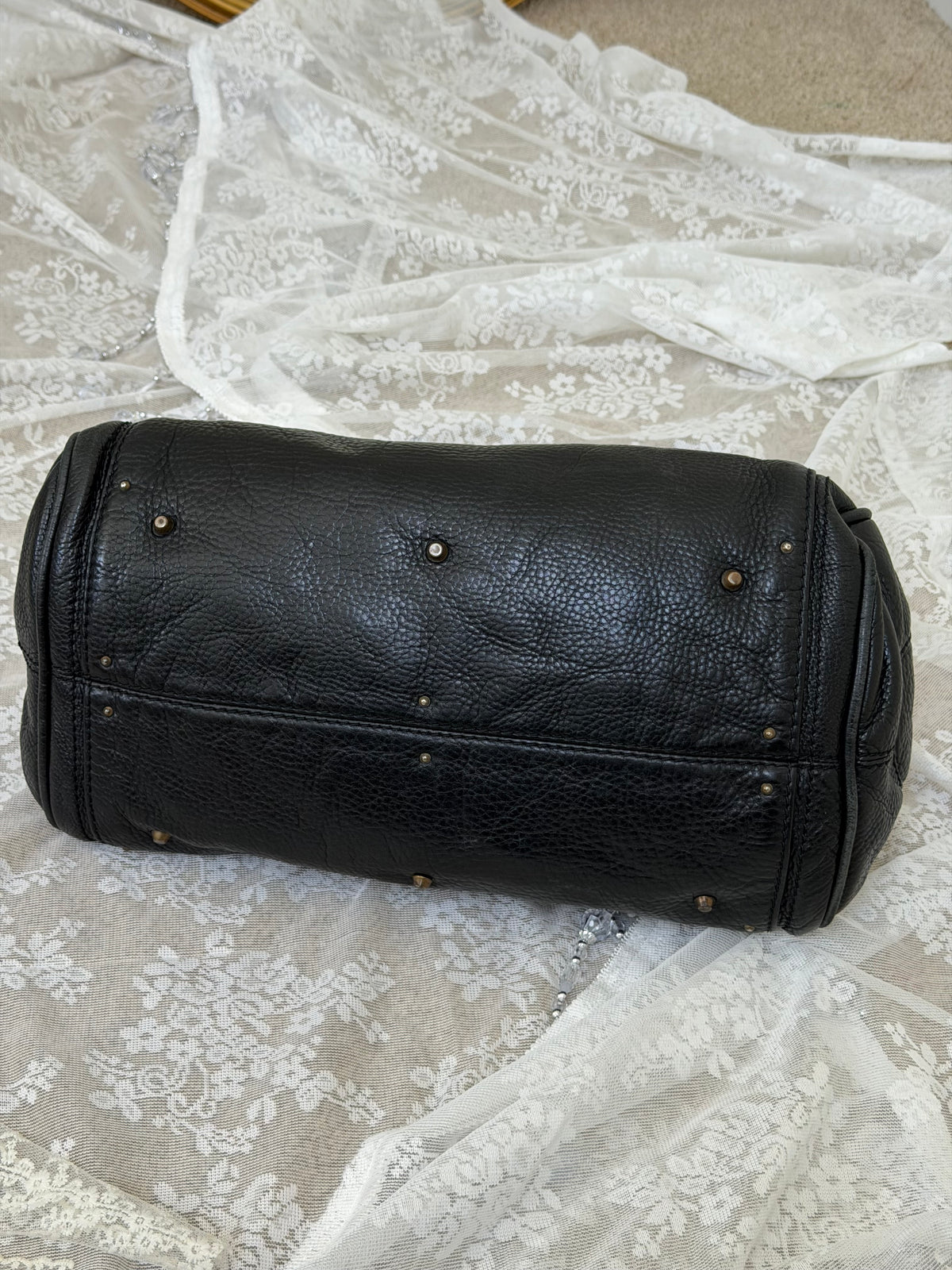 CHLOE VINTAGE PADDINGTON BAG IN BLACK