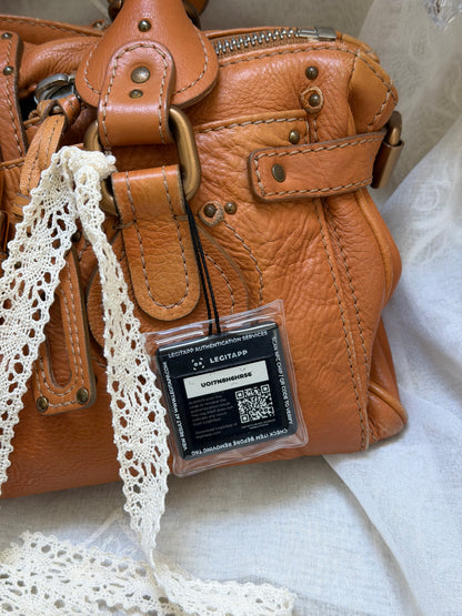 VINTAGE CHLOE PADDINGTON BAG IN TOFFEE