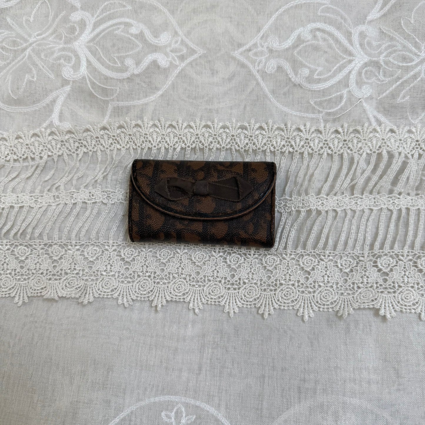 xovintage dior vintage romantique key wallet - Wallets