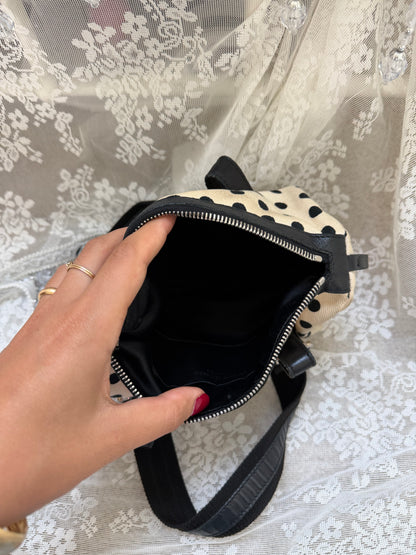 VINTAGE YVES SAINT LAURENT RIVE GAUCHE POLKADOT MINI BAG