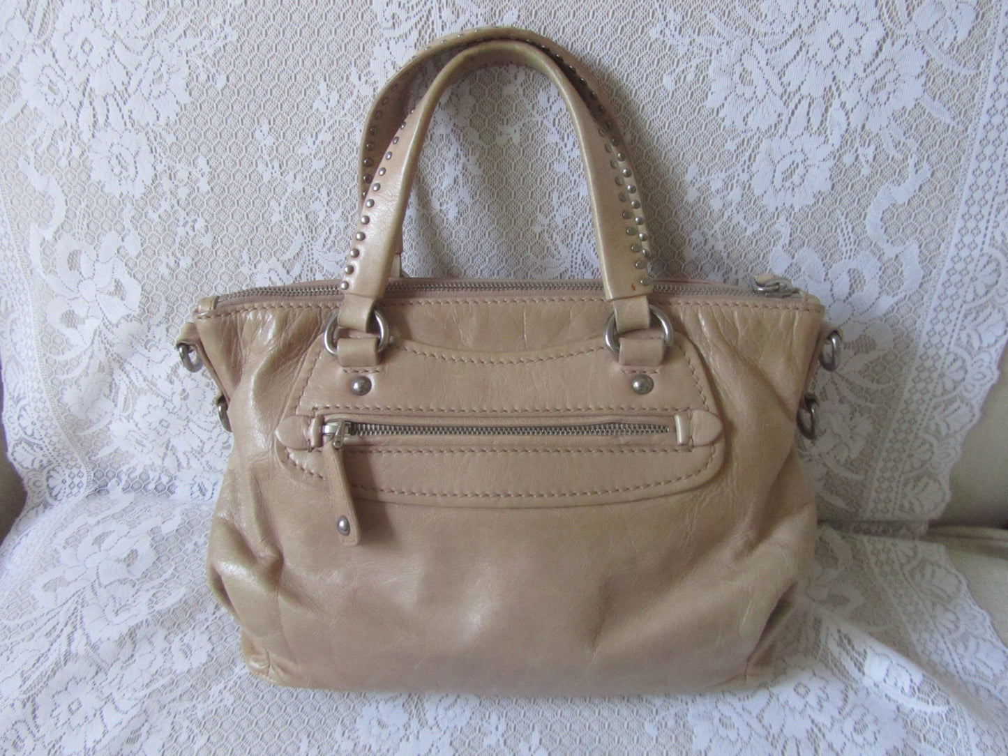miu miu vintage heart charm vitello bag