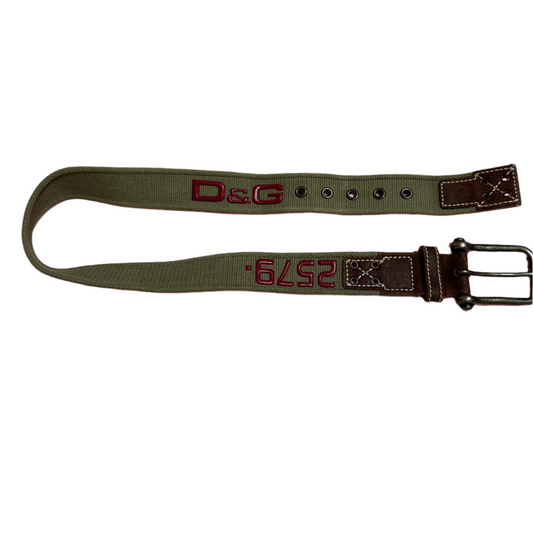 Vintage D&G Cargo Belt