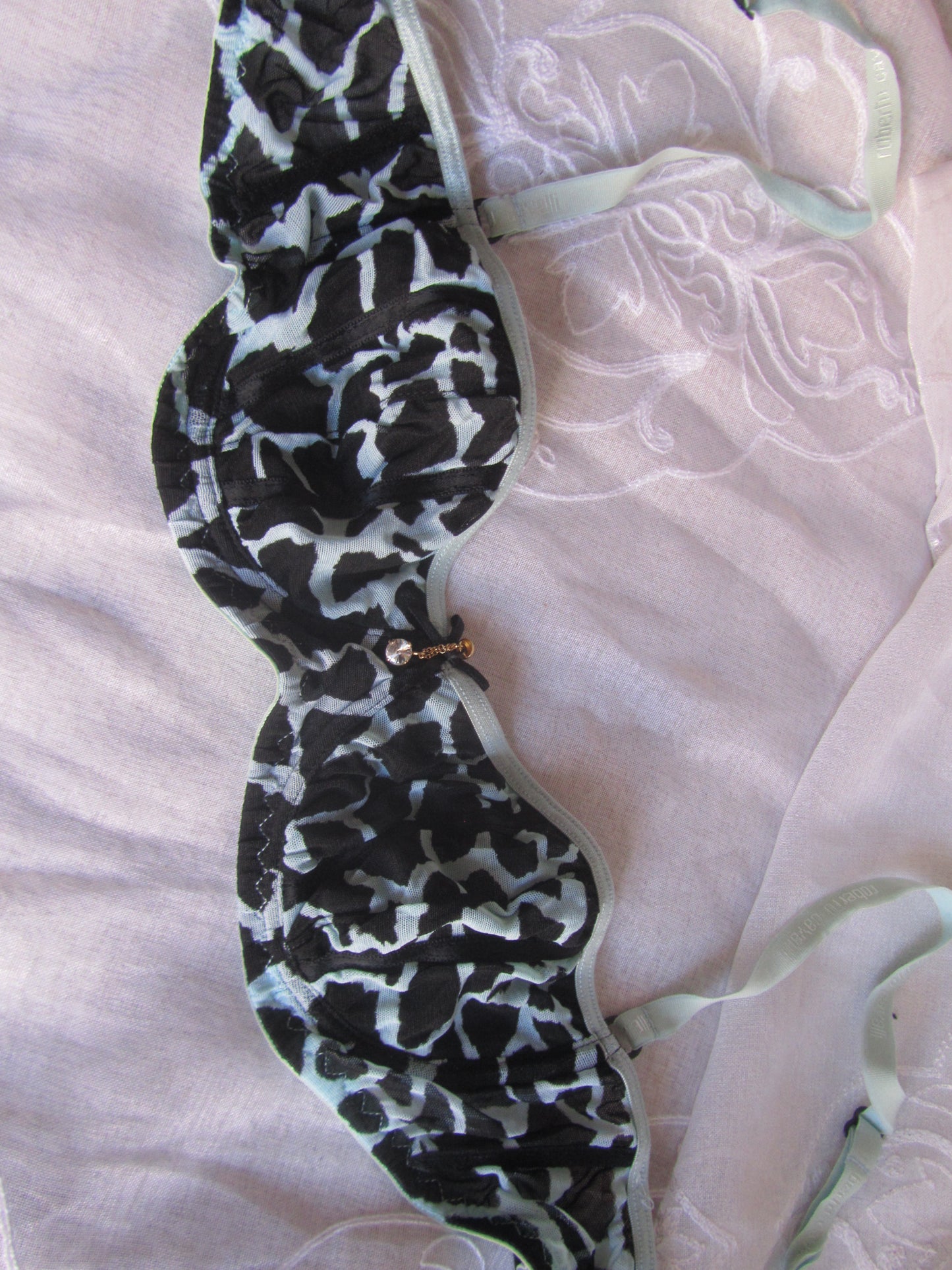 roberto cavalli vintage bralette lingerie top