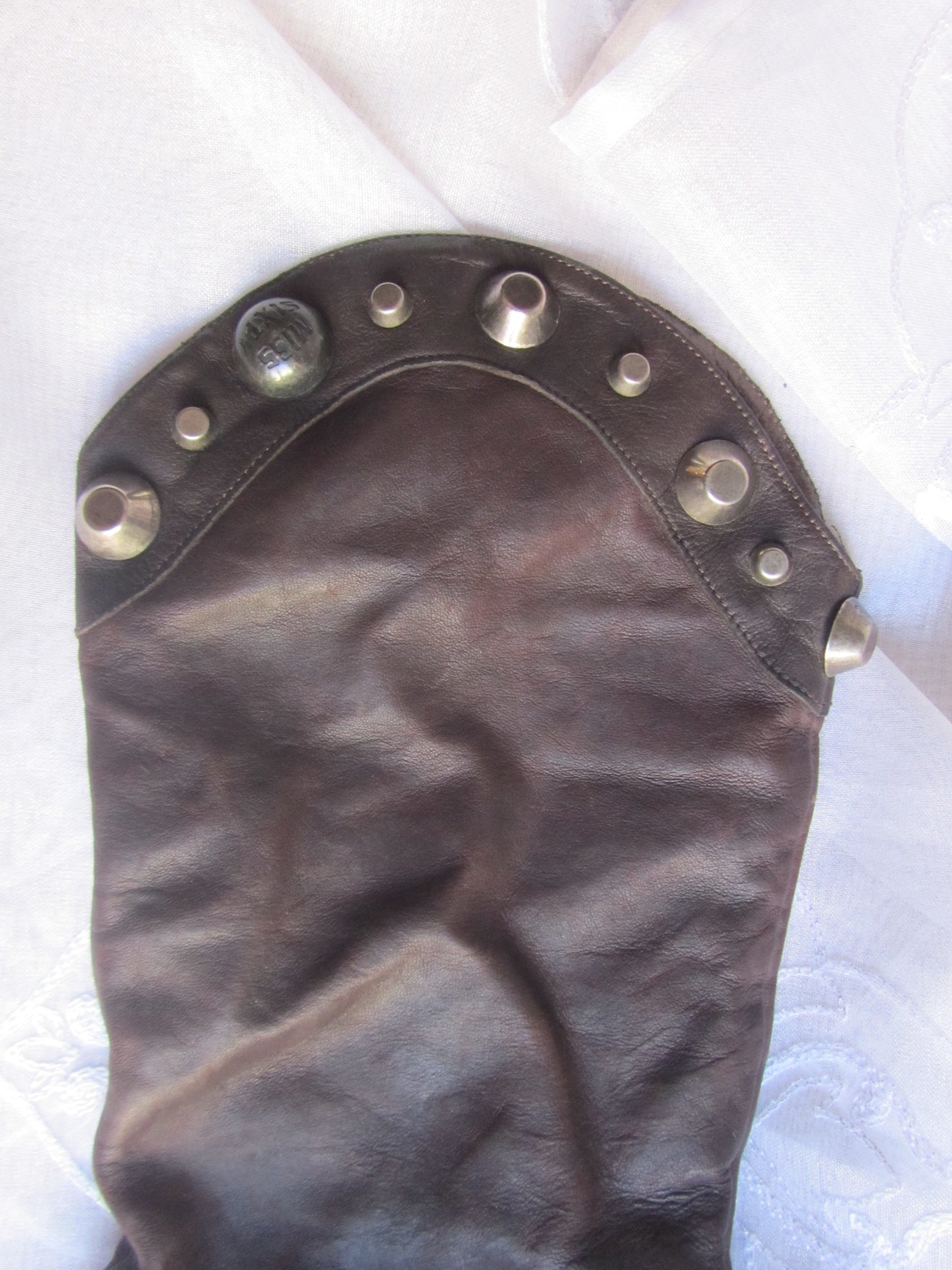 miss sixty vintage studded rocker boots (size 40)