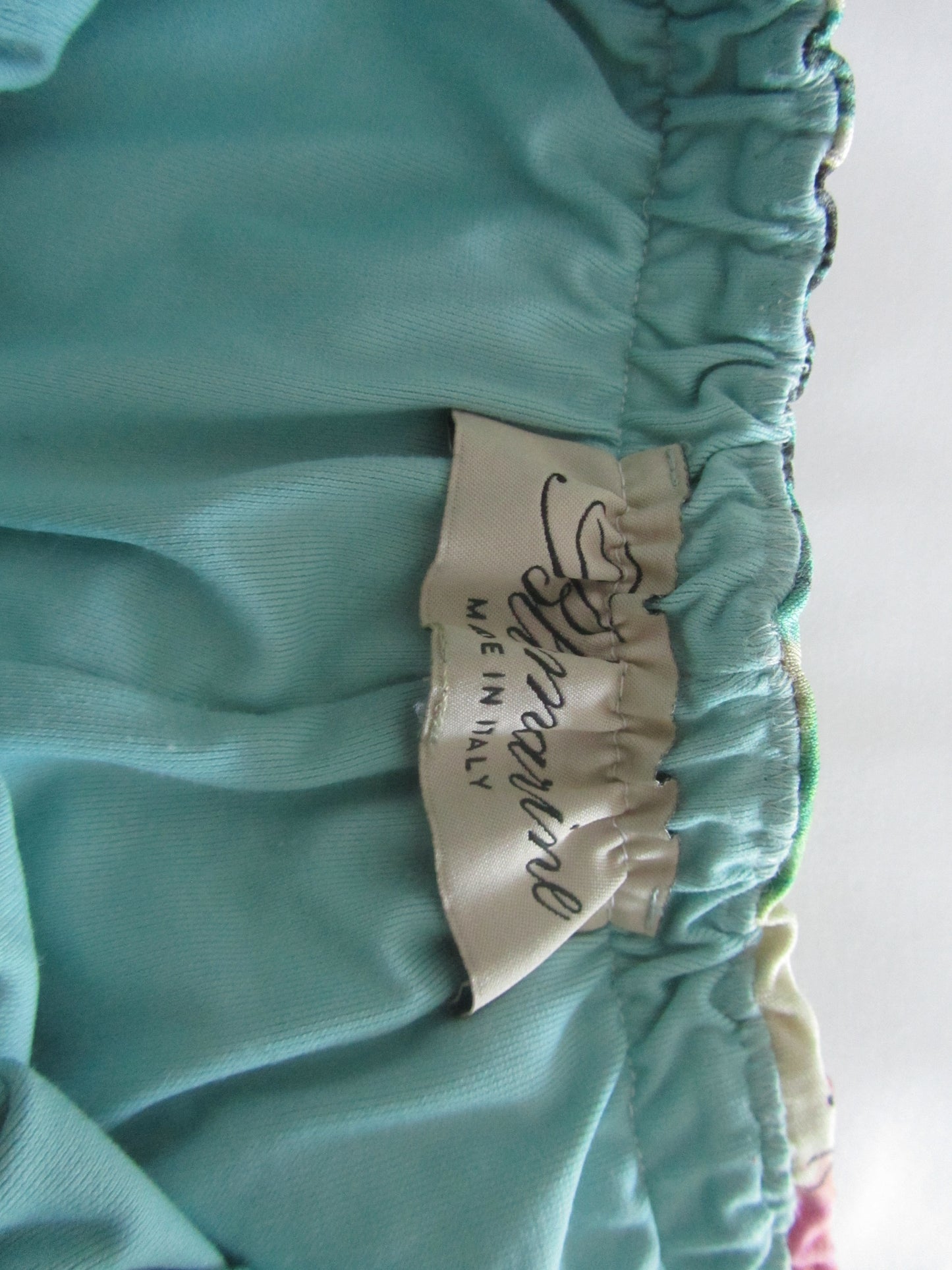 blumarine vintage 100% silk midi skirt