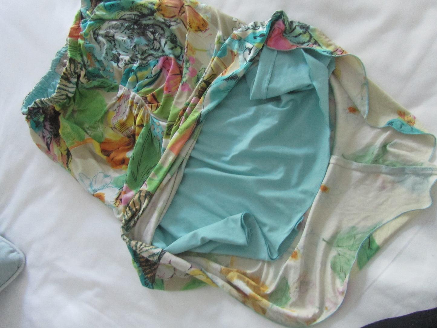 blumarine vintage 100% silk midi skirt