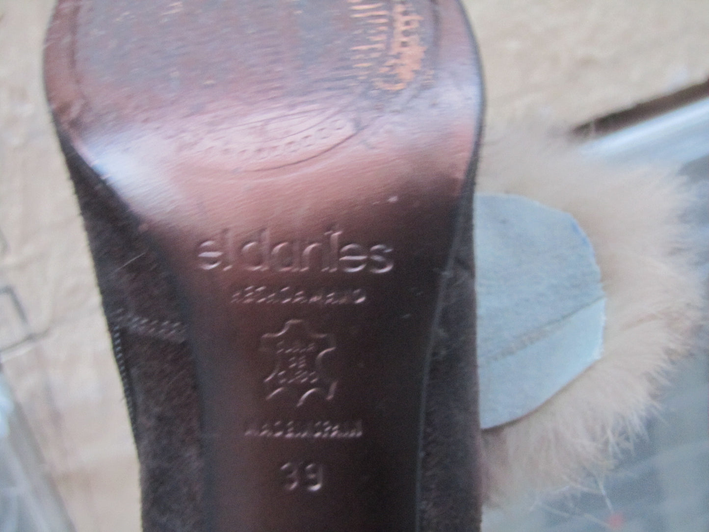 el dantes fur trimmed iconic vintage boots