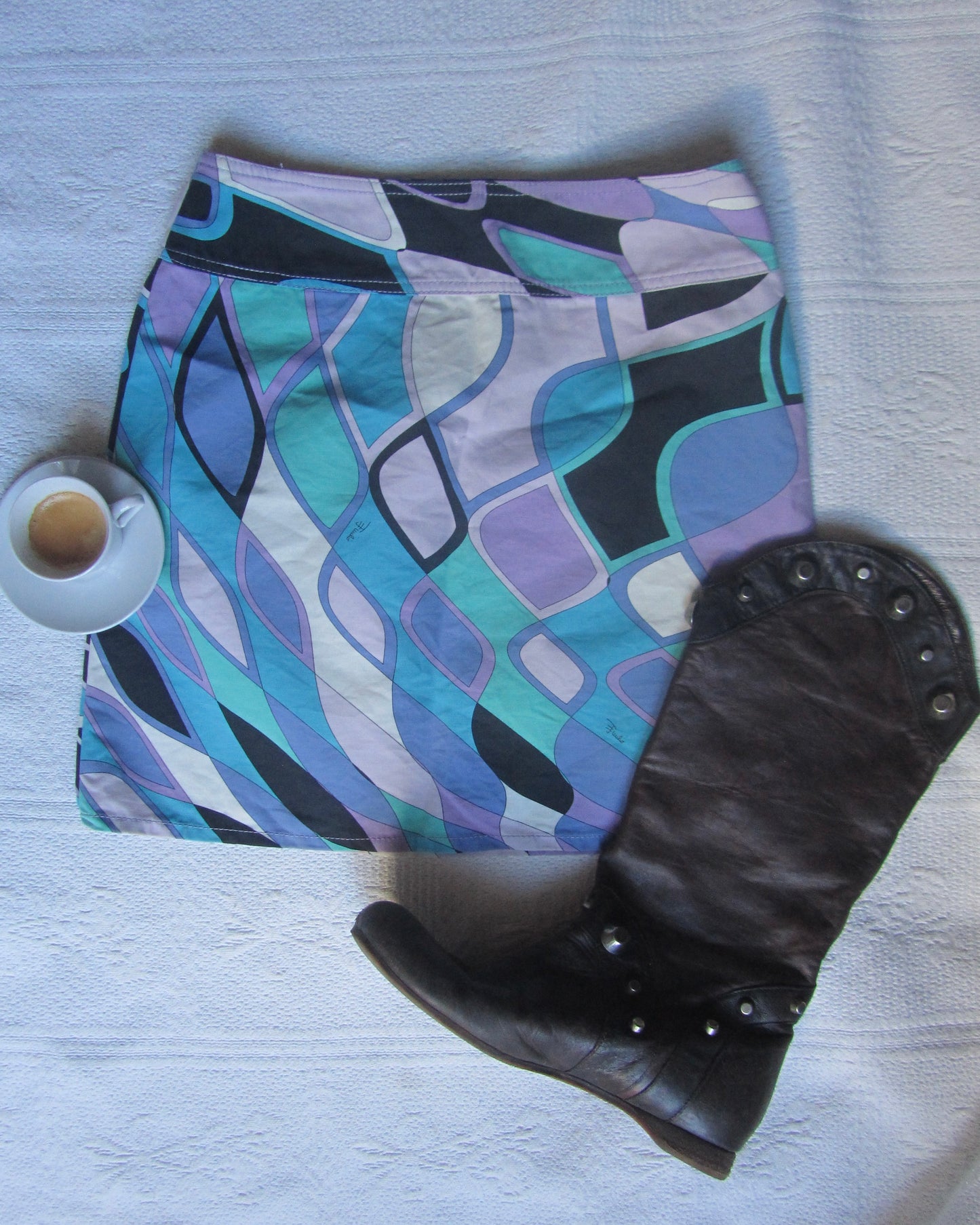 emilio pucci vintage mini skirt