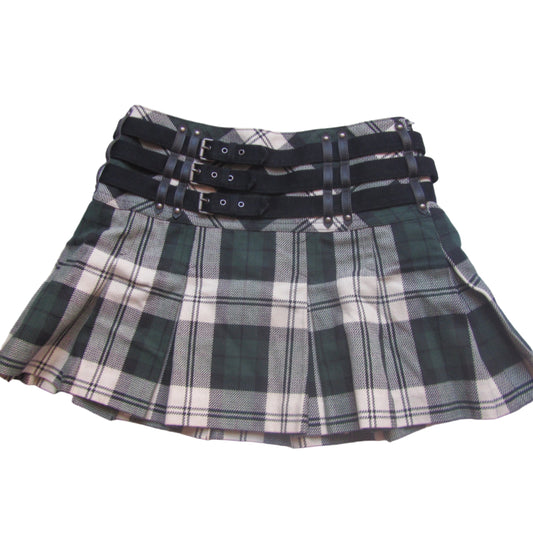burberry blue label iconic grunge vintage mini skirt