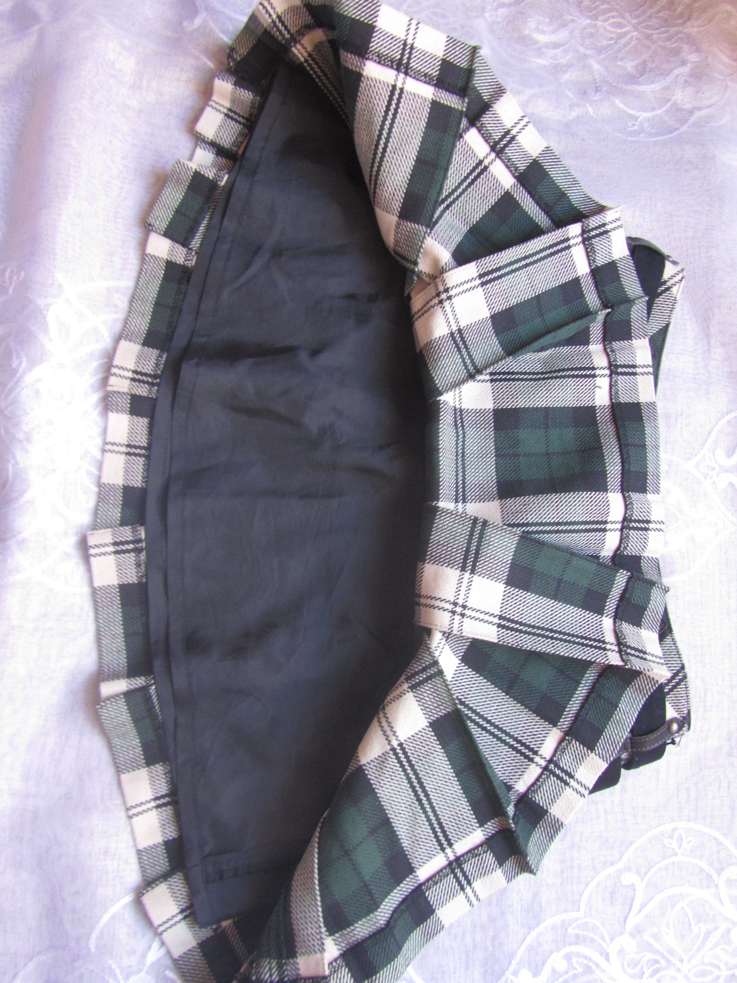 burberry blue label iconic grunge vintage mini skirt