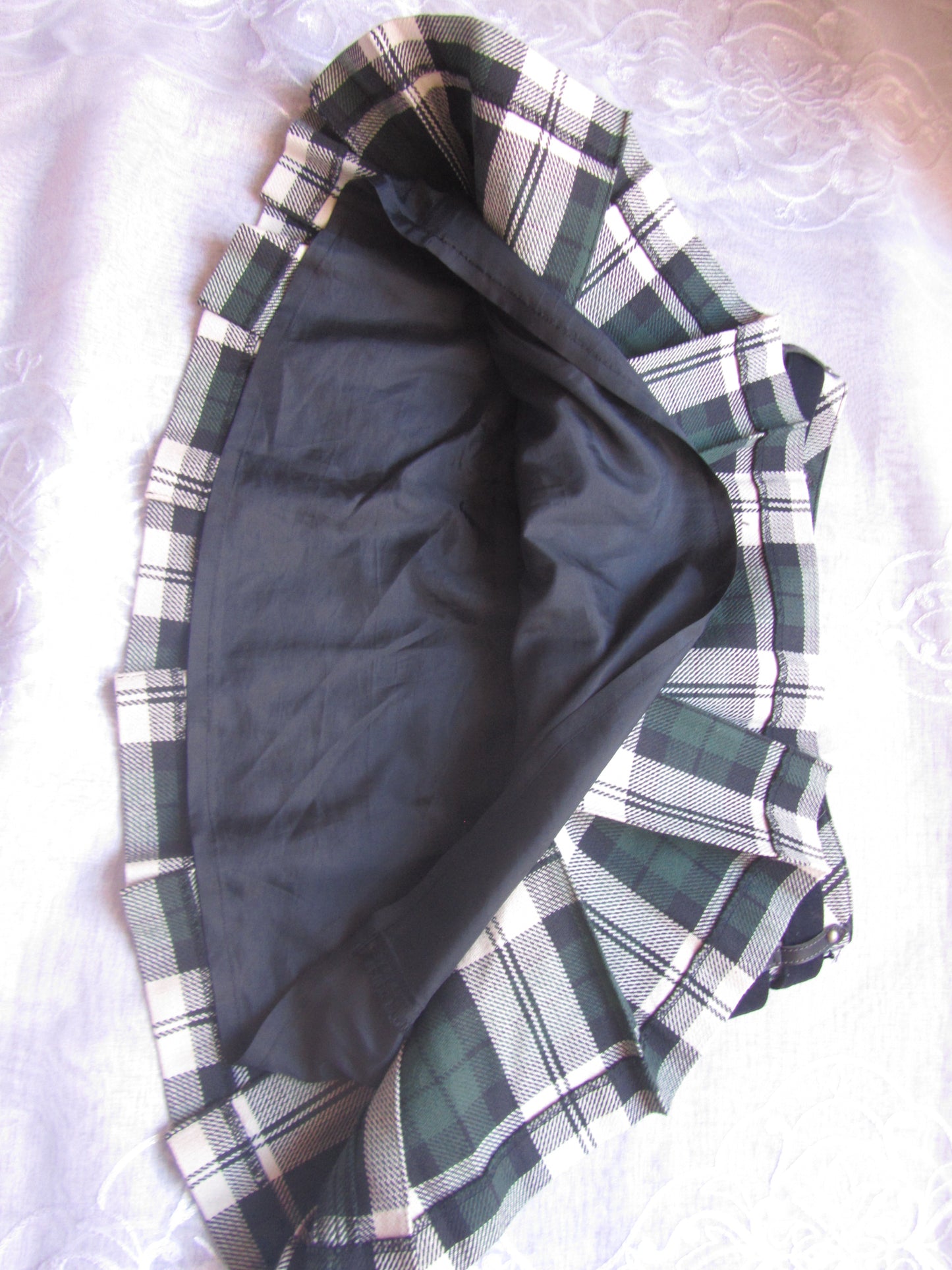 burberry blue label iconic grunge vintage mini skirt