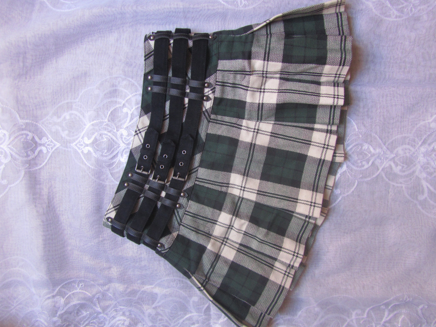 burberry blue label iconic grunge vintage mini skirt