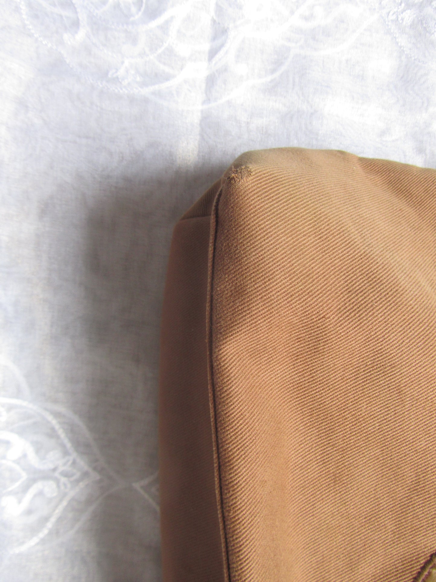 yves saint laurent rive gauche mocha shoulder bag