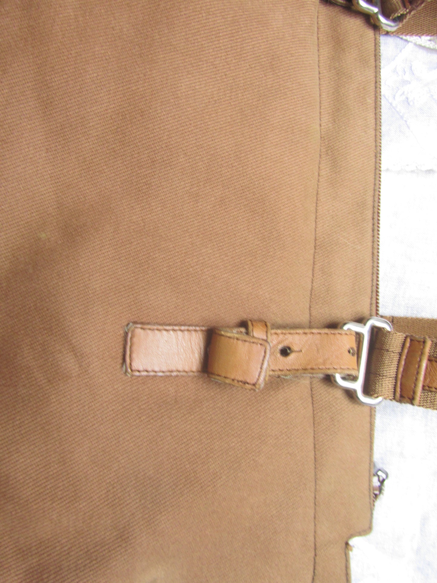 yves saint laurent rive gauche mocha shoulder bag