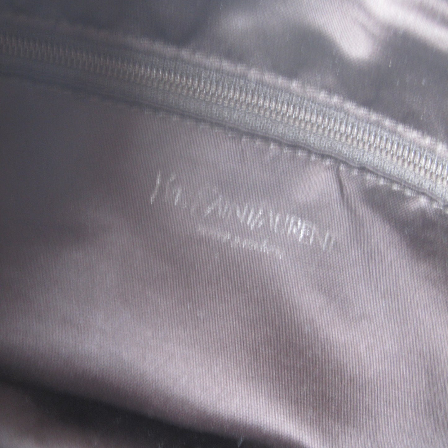 yves saint laurent rive gauche mocha shoulder bag