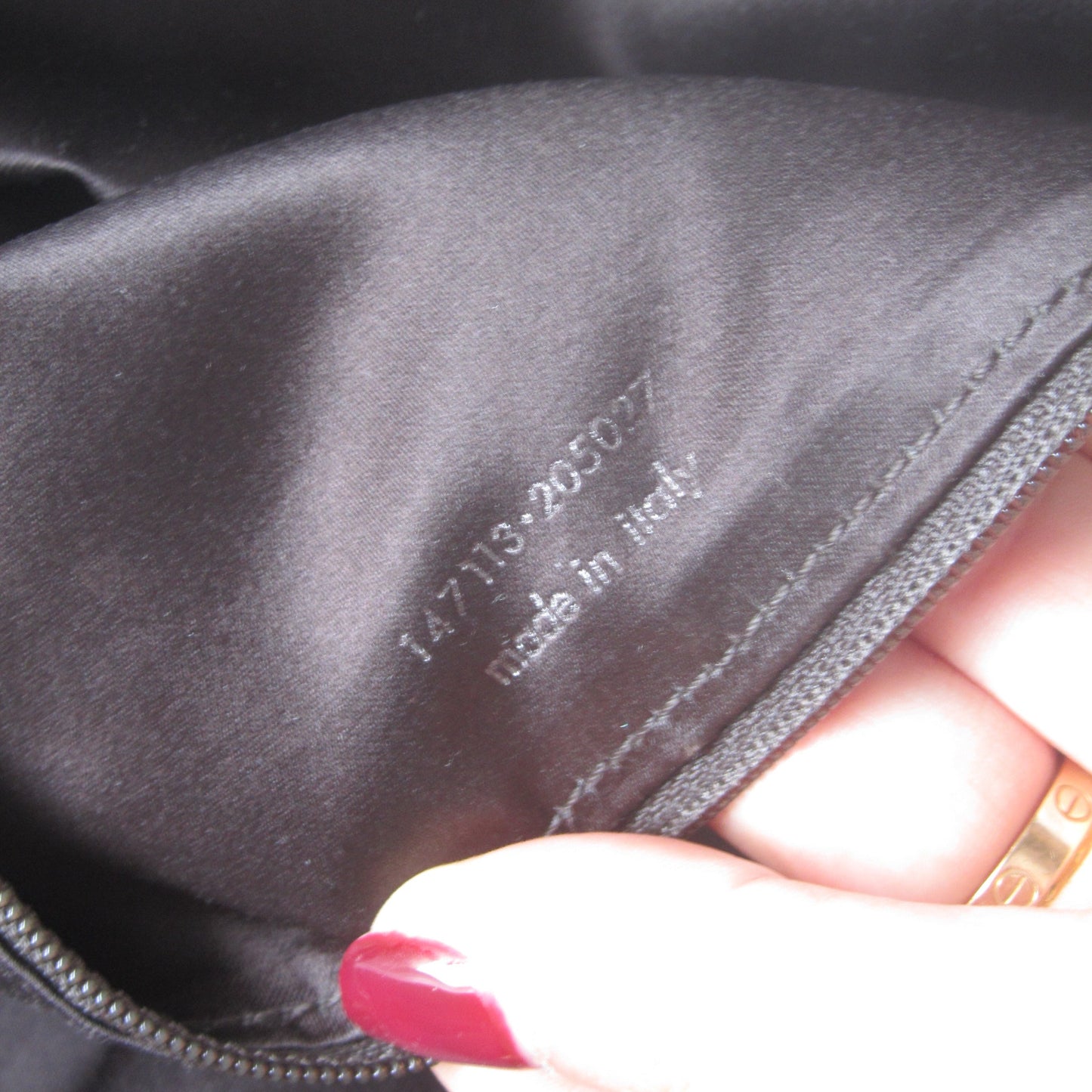 yves saint laurent rive gauche mocha shoulder bag