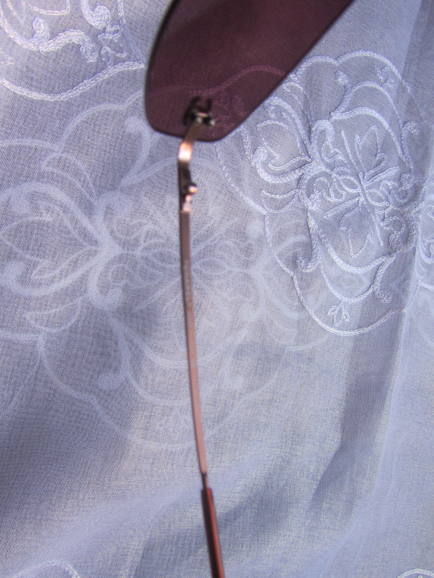 chanel wine red rimless sunglasses