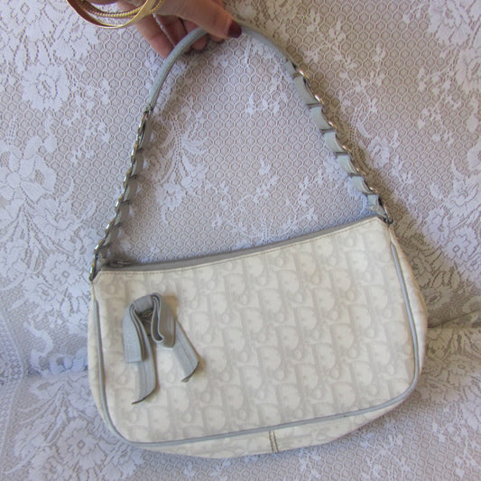 dior vintage chain romantique shoulder bag