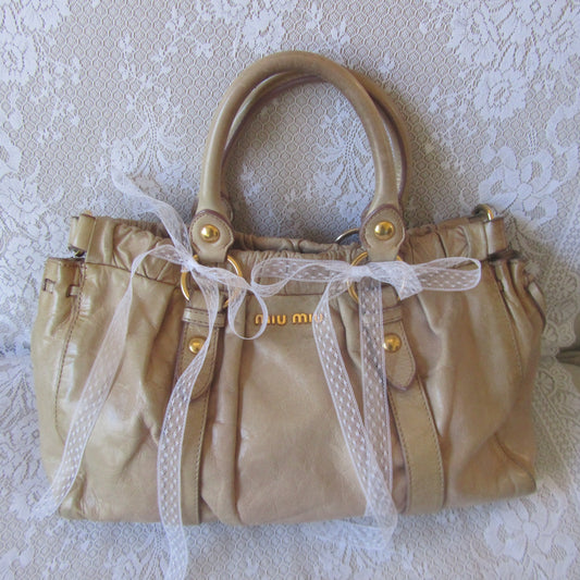 miu miu vintage vitello bag