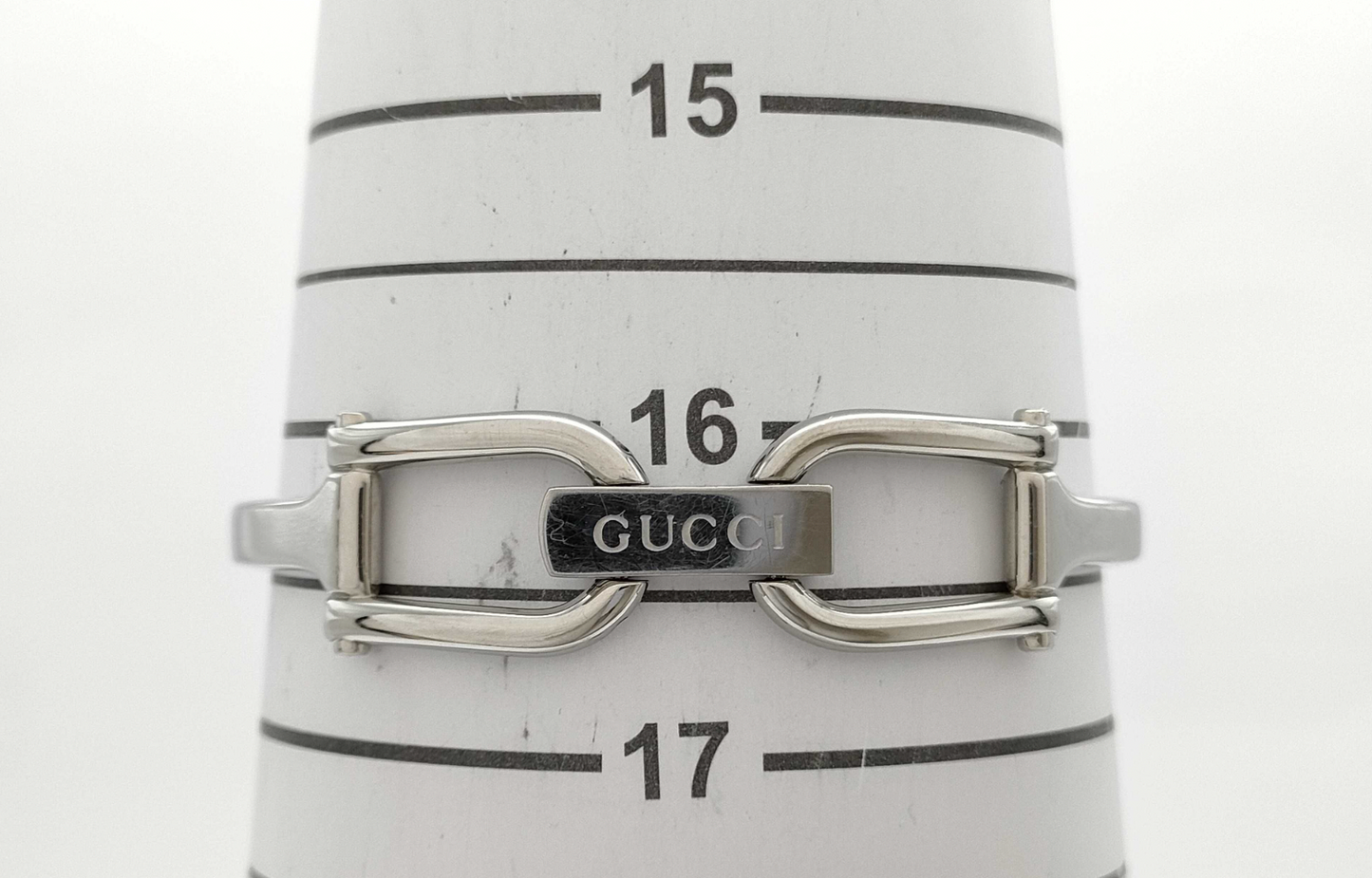 gucci black x silver watch